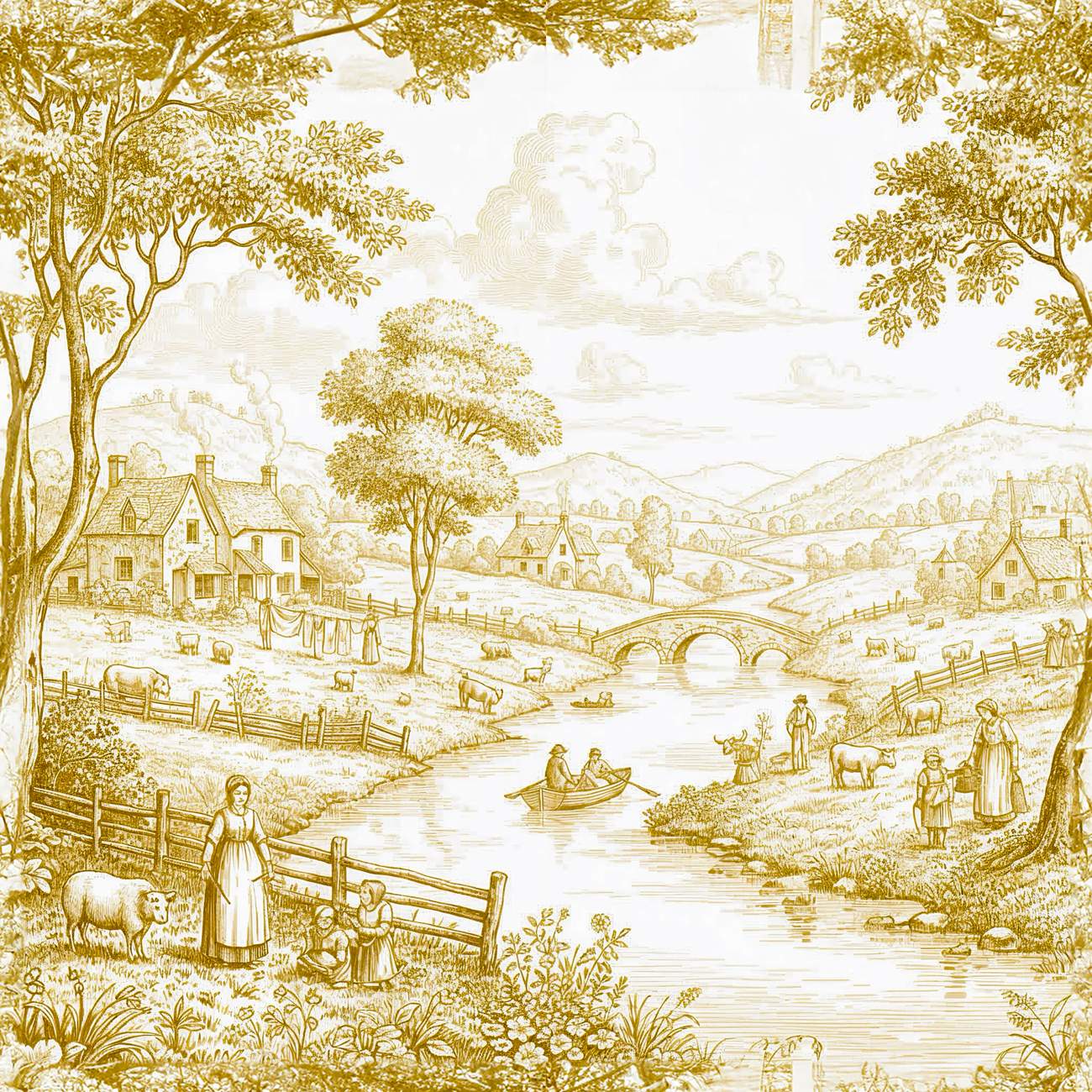 Pastoral Meadow Detail